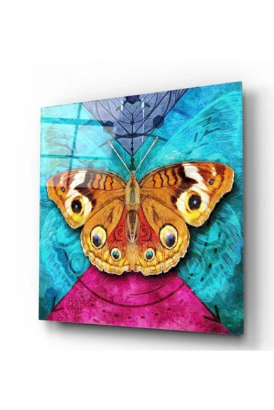 Renkli Dekoratif ve Modern Cam Tablo ürün görseli