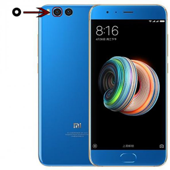 Xiaomi Mi Note 3 Arka Kamera Lens Cam - 1
