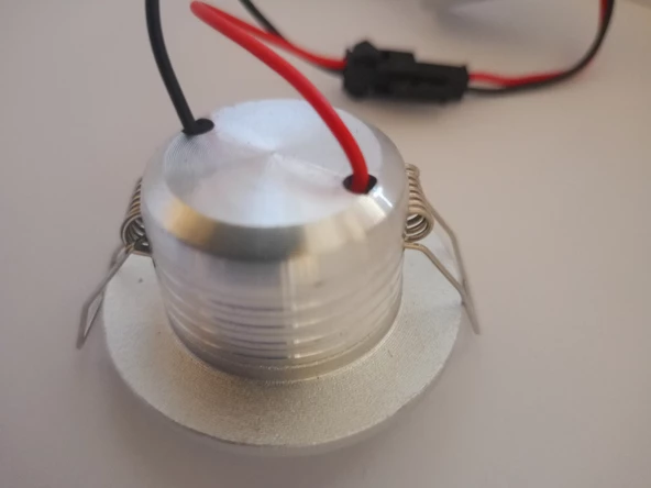 5W Mini Led Spot Gümüş Renk Kasa 45mm Genişlik - 2