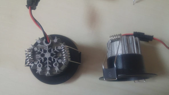 5W Mini Led Spot Siyah Kasa 59mm Genişlik - 3