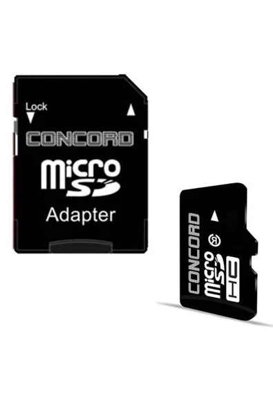 Concord 128 Gb Micro SD Adaptör Dahil Hafıza Kartı Concord C-M128