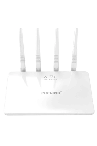 J-TECH Pix-link Lv-wr21q New Arrival 300mbps 4anten Home High Gain Wi-fi Router,access Point,repeater