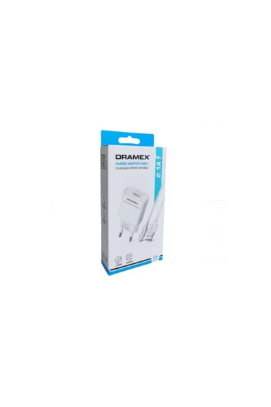 Dramex MODDLİ-D21M CHARGE ADAPTER MICRO USB SET SAMSUNG 2.1A MİKRO EV ŞARJ ALETİ (81)