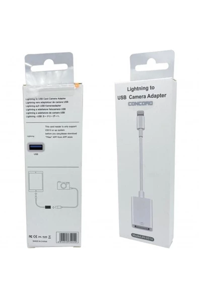 Mega Reyon Iphone Usb Aktarım Kablo Otg Jh-0514