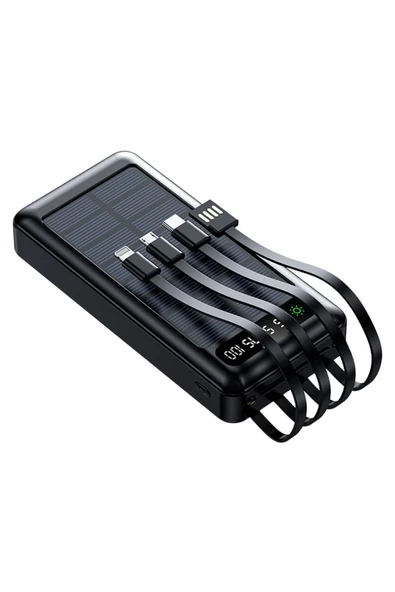 Store Modalist Sr-p22s 20000 Mah Micro-type-c Şarj Girişli Solar Powerbank New Desinger 744636