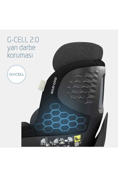 Maxi-Cosi Mica Pro Eco I-Size ADAC'lı İsofix'li 360 Dönebilir Yatabilir 0-18 Kg Bebek Oto Koltuğu - 6