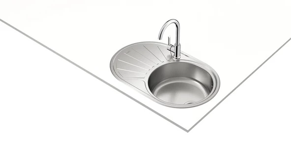 TEKA DR 77 1B 1D  PASLANMAZ ÇELİK SOL EVYE - 2