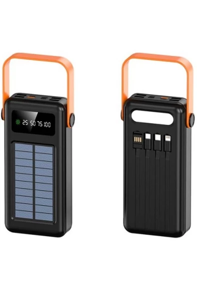 SPRANGE Sprnge-SR-P40 40200mAh Solar Enerji Portable Fast Charger Taşınabilir PowerBank ( Kılıf Hediyeli )