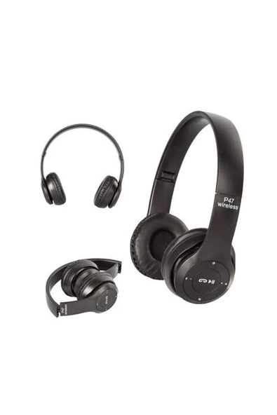 YBT P47 Wireless Kulaklık P47 Wireless Headphone Radyolu Versiyon P47 Kulaklık P47 Bluetooth