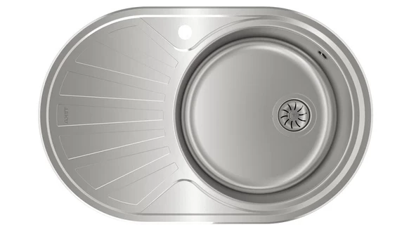 TEKA DR 77 1B 1D  PASLANMAZ ÇELİK SOL EVYE