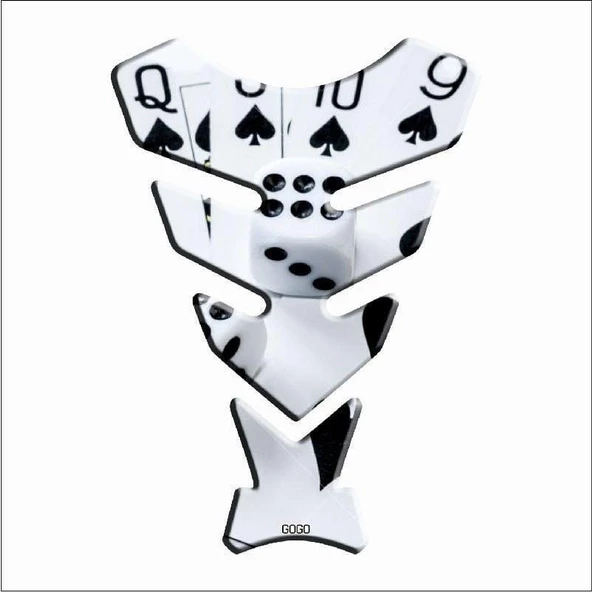 UNİVERSAL MOTOSİKLET TANK PAD ZAR 126-1 - 1