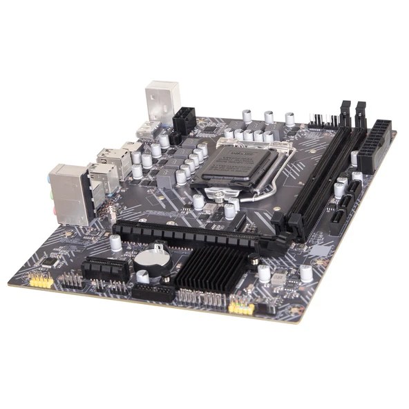 Turbox H510P V1.1 (Z590) Sata,M2 Ddr4 3200MHz Usb3.0 Dp Hdmi Ses G.Lan 1200 Anakart - 4