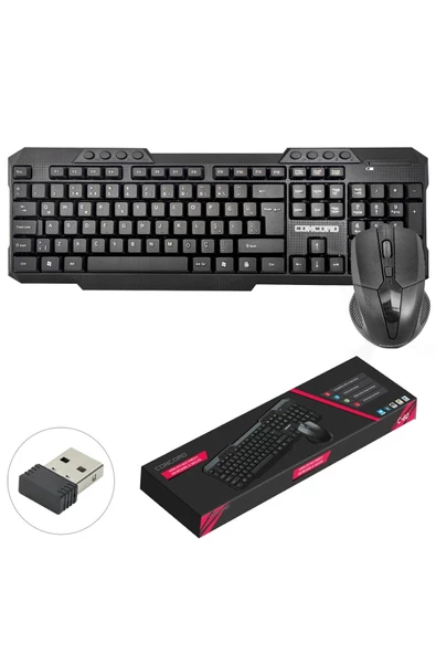 Concord KABLOSUZ KLAVYE Q MOUSE SETİ CONCORD C-60