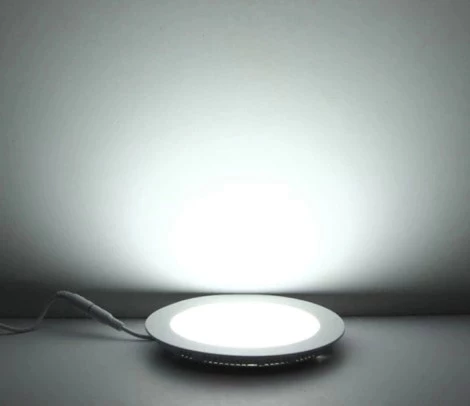 HOROZ Slim-6 6w BEYAZ Yuvarlak Led Panel Spot Beyaz Kasa 6400k Sıva Altı S.A. 220v IP20 - 4