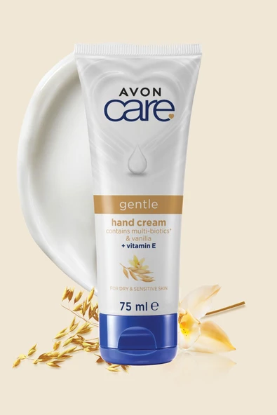 Care Gentle Multi-Biotics & Vanilya Içeren E Vitaminli Kuru Ciltler İçin El Kremi 75 Ml. - 2