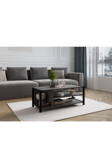 AYMOBSAN Arya Bölmeli Orta Sehpa, Kahve Sehpası - 2