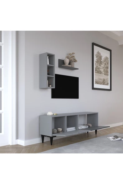 AYMOBSAN Porto Açık Raflı Tv Ünitesi - 2