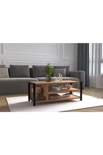 AYMOBSAN Arya Bölmeli Orta Sehpa, Kahve Sehpası - 2