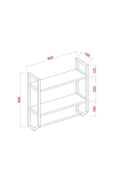 AYMOBSAN Aura Banyo Rafı , Çok Amaçlı Düzenleyici, Raf Ünitesi, 90 cm - 4