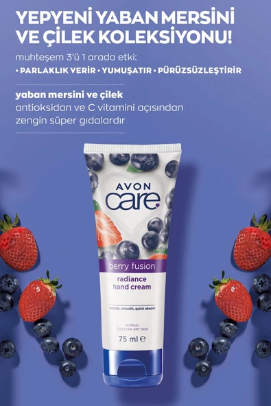 Care Berry Fusion Yabanmersinli El Kremi 75 Ml. - 2