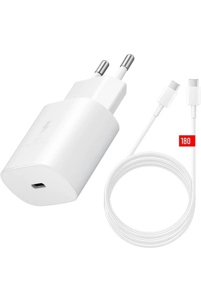 SPRANGE Xiaomi 11 Lite   uyumlu     P-T18 25Watt TYPE-C HIZLI Şarj & Kablo Seti