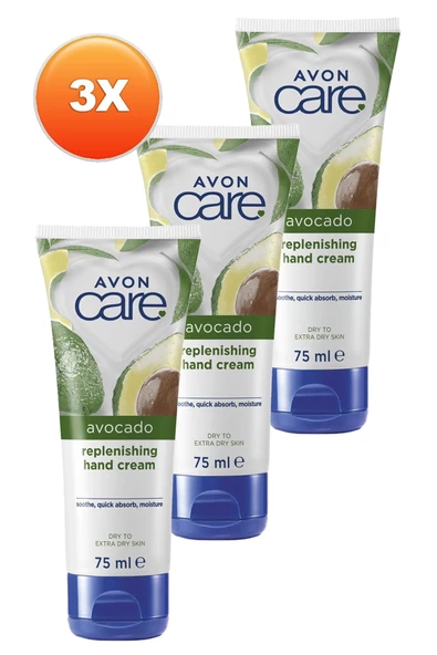 Care Kuru Ciltler İçin Avokado Özlü El Krem 75 Ml. Üçlü Set - 2