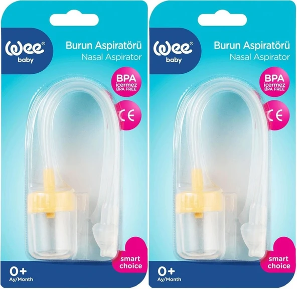 Wee Baby Burun Aspiratörü ve Temizleyici (2 Li Set)
