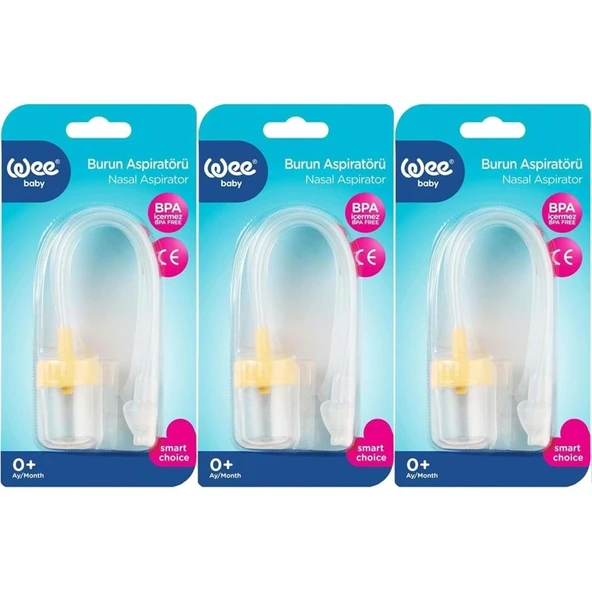 Wee Baby Burun Aspiratörü ve Temizleyici (3 Lü Set) ürün görseli 1