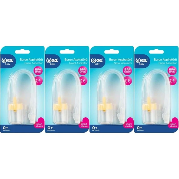Wee Baby Burun Aspiratörü ve Temizleyici (4 Lü Set) - 1