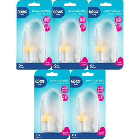 Wee Baby Burun Aspiratörü ve Temizleyici (5 Li Set) - 1