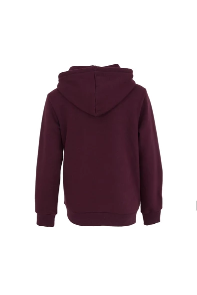 Kadın Baskılı Kapüşonlu Sweat Ekru - 11