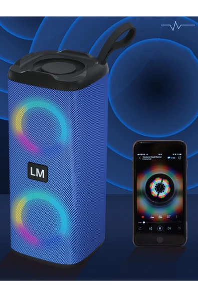 Concord Lm-882 Bluetooth Hoparlör-rgb-radyo-bluetooth 5.0-aux Girişi-usb Girişi