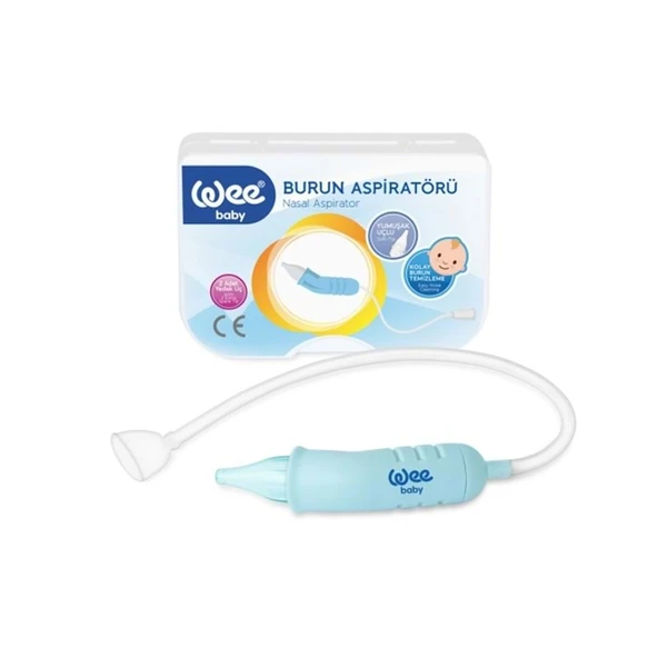 Wee Baby Burun Aspiratörü Nasal (Yeni Saklama Kabı Kutulu) (2 Li Set) (WEE162) - Resim 2