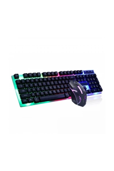 Escomgold Concord C -56 | Led Gaming Klavye Mouse Seti