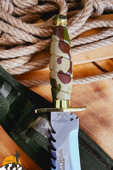 Outdoor Kamp Bıçağı Çakısı Kılıflı Piknik Bıçak Çakı Mutfak Bıçağı ( KMD-458 ) - 2
