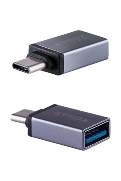 Syrox Usb-3 Den Type C Ye Dönüştürücü Otg Dt13