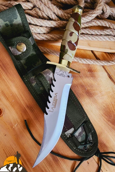 Outdoor Kamp Bıçağı Çakısı Kılıflı Piknik Bıçak Çakı Mutfak Bıçağı ( KMD-458 )