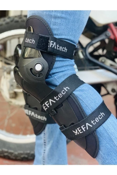 Dizlik Motosiklet Mafsallı Dizlik Takım - Resim 2