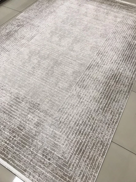 Merinos Halı Rayon 69682 070 Serisi Salon Oturma Yatak Odası Halısı - Resim 2