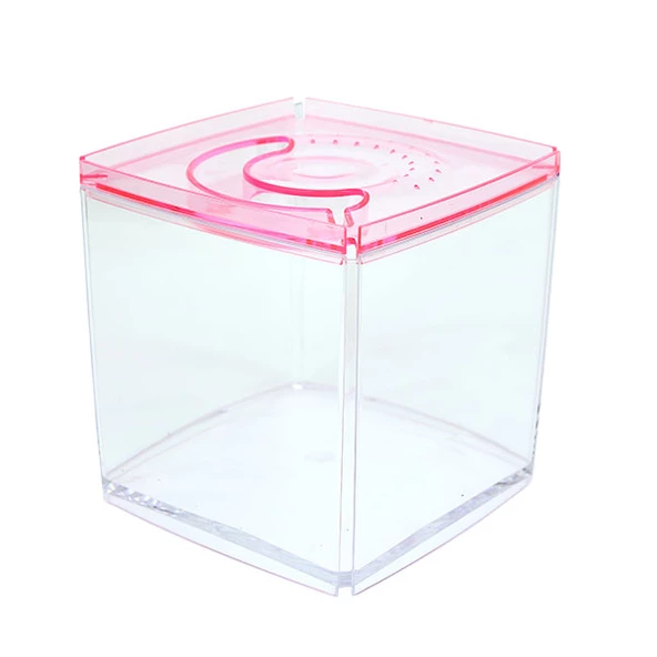 Ista Stylish Display Case - Kare Tank - Pembe