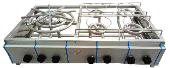 Künefe Ocağı 1 Büyük + 4 Tabaklı (80x48x24cm) LPG