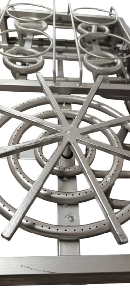 Künefe Ocağı 1 Büyük + 4 Tabaklı (80x48x24cm) LPG - 6