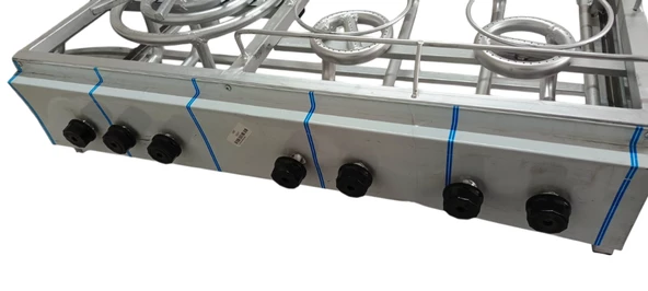 Künefe Ocağı 1 Büyük + 4 Tabaklı (80x48x24cm) LPG - 9