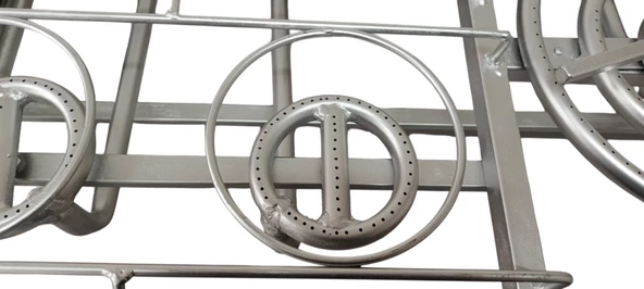 Künefe Ocağı 1 Büyük + 4 Tabaklı (80x48x24cm) LPG - 8