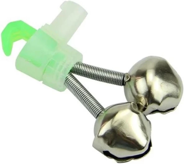 Olta Zili Çiftli Işıldak Fosfor Takma Yuvalı 1 Adet - Kamış Kasnak İçin Çiftli Zil - 2