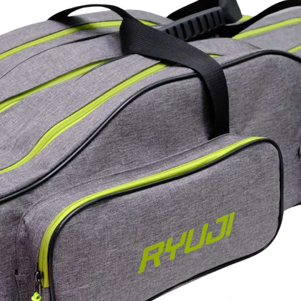 Ryuji 4 Cepli 3 Gözlü Lüx Olta Çantası (130 cm)  Standart Standart - 5