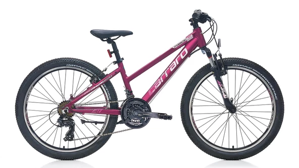Carraro Force 701 V Fren 21 Vites 27,5 Jant Bayan Dağ Bisikleti Mat Mürdüm Pembe 43 Kadro
