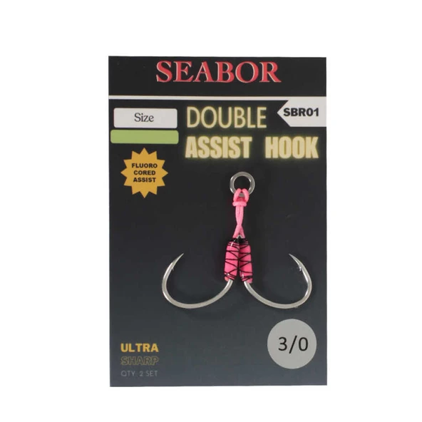 SEABOR DOUBLE ASSIST İĞNE  Standart 1/0