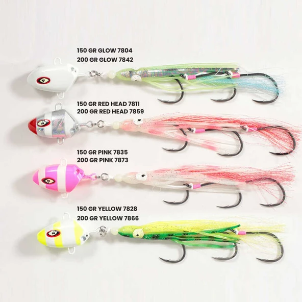 SEABOR OCTO JIG  50GR YELLOW (7828)