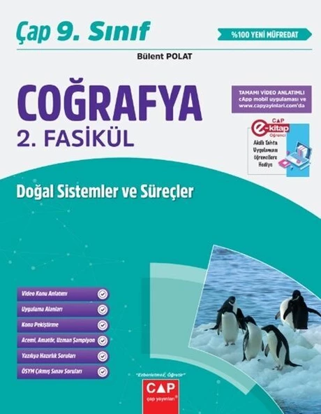 Çap 9. Sınıf Coğrafya Seti Çap Yayınları - 3